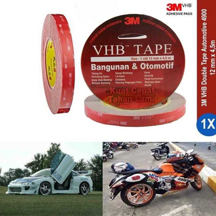 

Stok Baru 3M VHB Double Tape Automotive Mobil Motor Double Tape Isolasi Perekat
