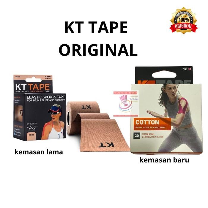 

Stok Baru KT TAPE ORIGINAL COTTON 20 DAN 16