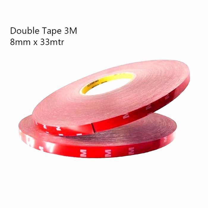 

Stok Baru double tape 3M 8mm x 33meter
