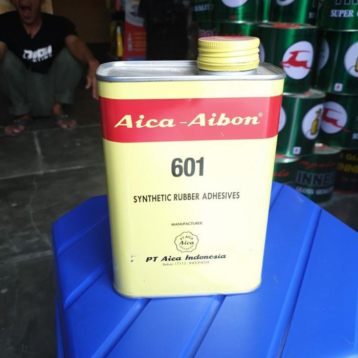 

Stok Baru aica-aibon lem aibon 601, syntetic rubber adhesive 1kg