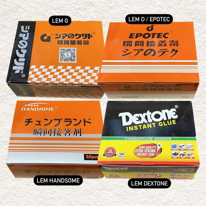 

Stok Baru 1 DUS LEM TETES KOREA G D EPOTEC DEXTONE HANDSOME MERAH ORANGE