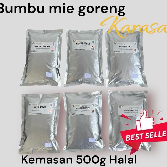 

Caraka.store1 BUMBU MIE RASA MIE GORENG INDOMIE KEMASAN 500g