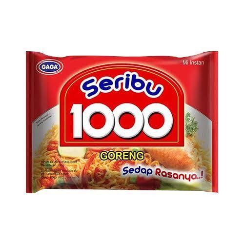 

Caraka.store1 MIE GAGA 1000 GORENG SPESIAL 50gr (1 dus = 40pcs