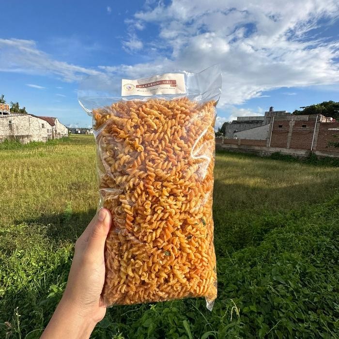 

Caraka.store1 1 KG MAKARONI URIL SPIRAL - 100% TIDAK KERAS Food Noodles
