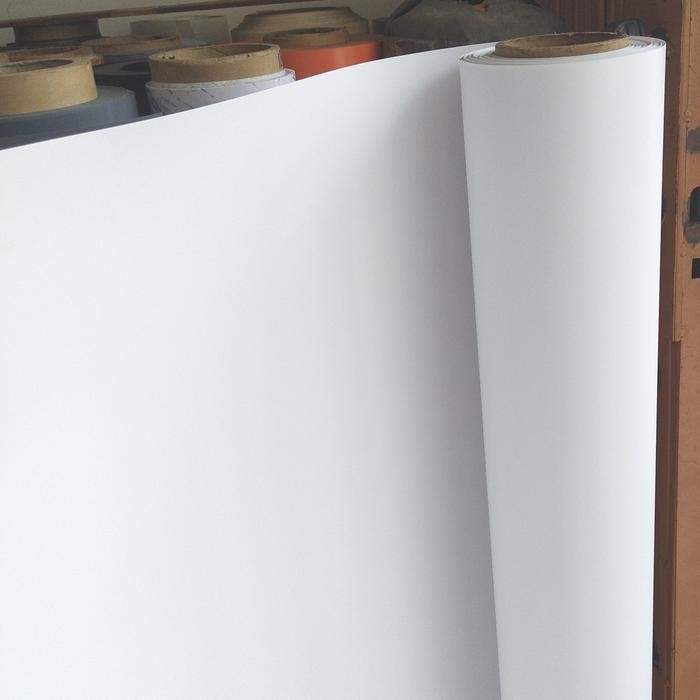 Tacon Sheet Lapisan Meja / Lemari PVC Sheet Motif putih s 18810