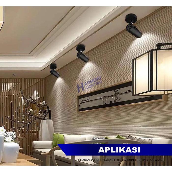 LAMPU SPOTLIGHT LED PLAFON 3W 5W 7W SOROT TEMPEL 3/5/7 WATT E27 MR16