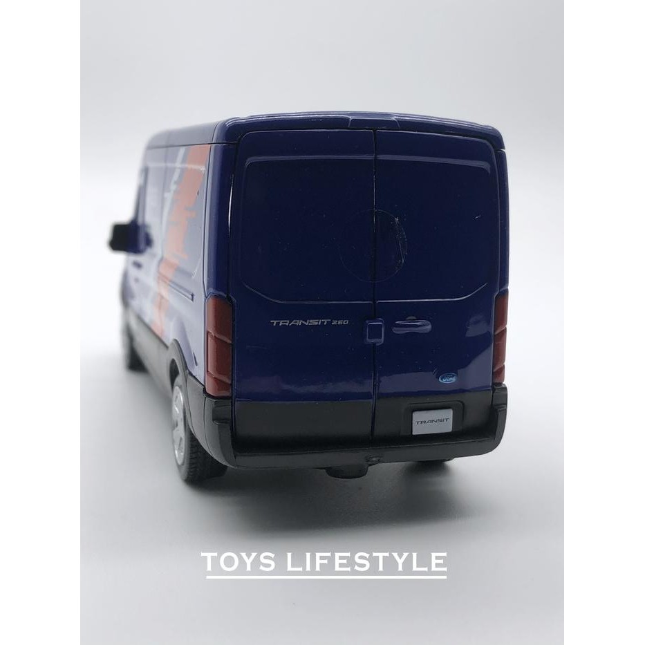 Rmz City Diecast - Ford Transit Van Skala 1:43