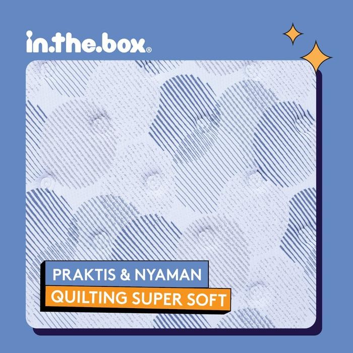 (Expert) Kasur Springbed INTHEBOX X Ukuran 160x200 (Queen) - FREE BANTAL