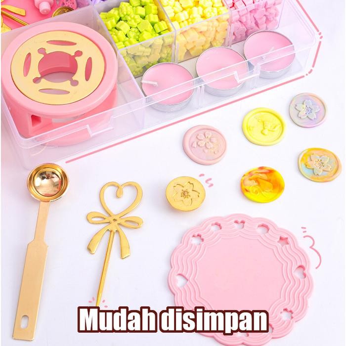 

Terlaris Diy Set Catwax Seal Set Beads Colorful Lilin Segel Tablet 461Pcs/Set Ongkir Termurah