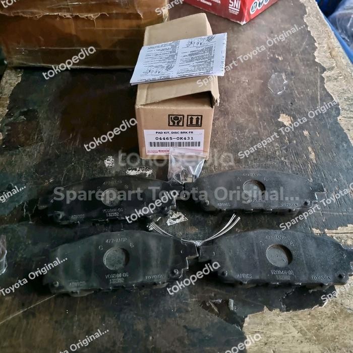 Kampas Rem Depan Brake Pad Innova Reborn 04465-0K431