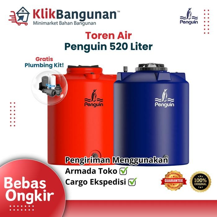 Toren air PENGUIN General Tank 520 Liter / tangki air