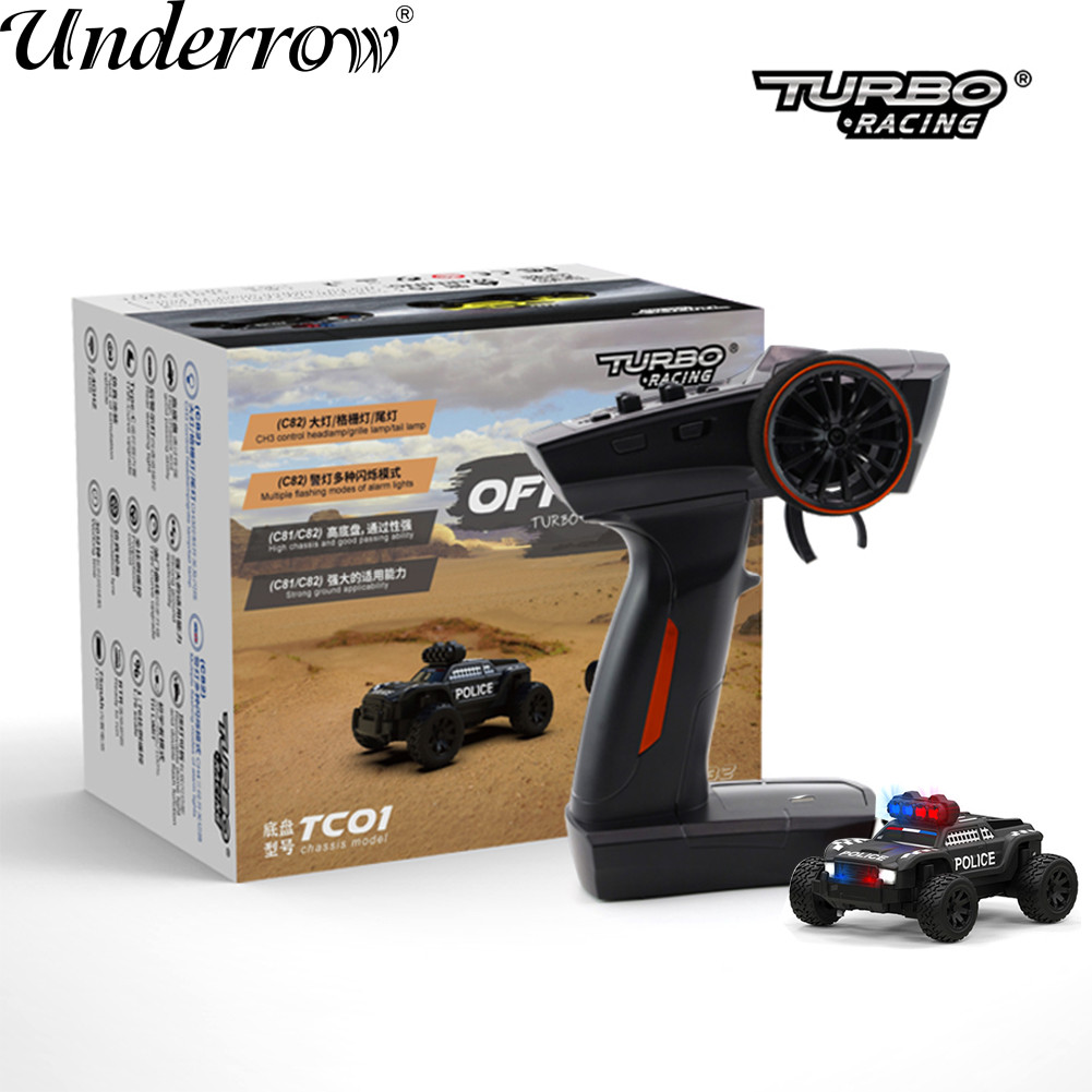 Turbo Racing 1:76 C82 Mini RC Truck Off-Road Car Full Proportional