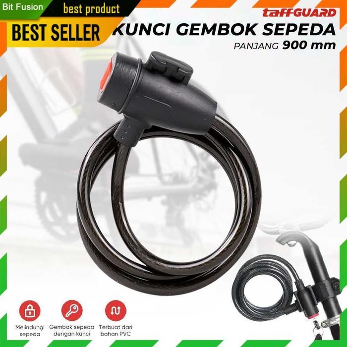 Kunci Sepeda Rantai Kunci Gembok Sepeda Anti Maling
