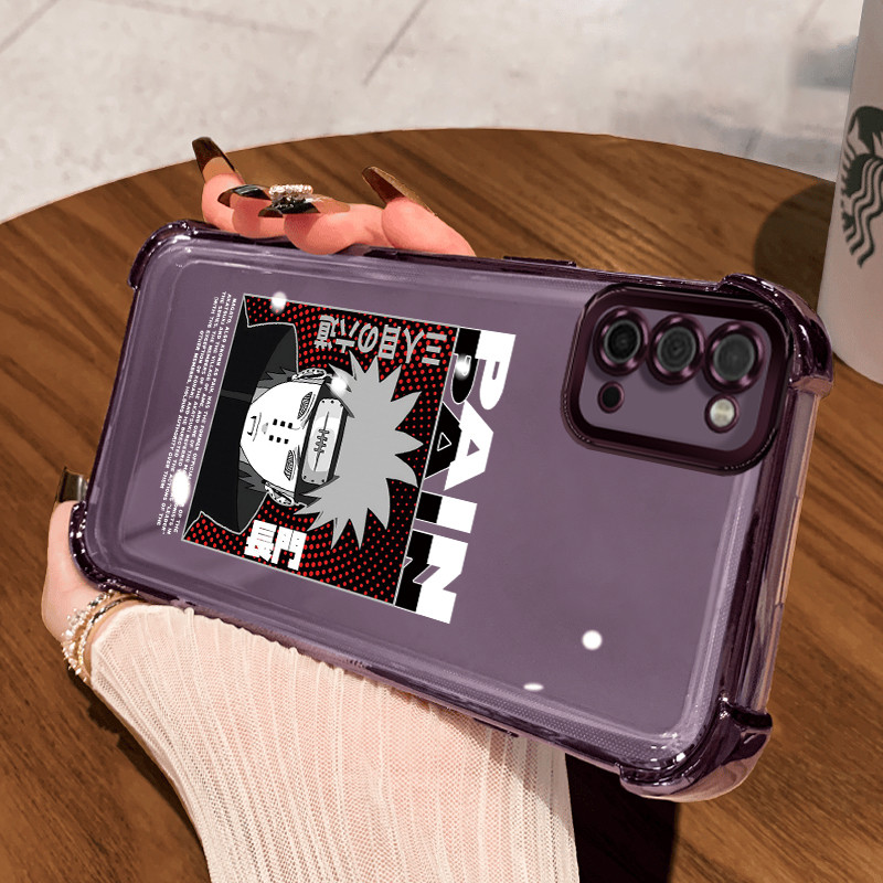 Casing Hp untuk Samsung A03s A02s M02s F02s Case anime Kasing Glitter Perlindungan airbag Kesing Sil