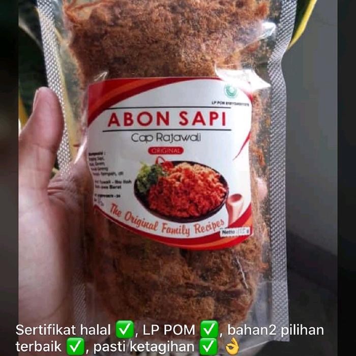 

BARANG TERLARIS Abon Sapi Pedas 250 gram Asli Halal Recommended Terlaris