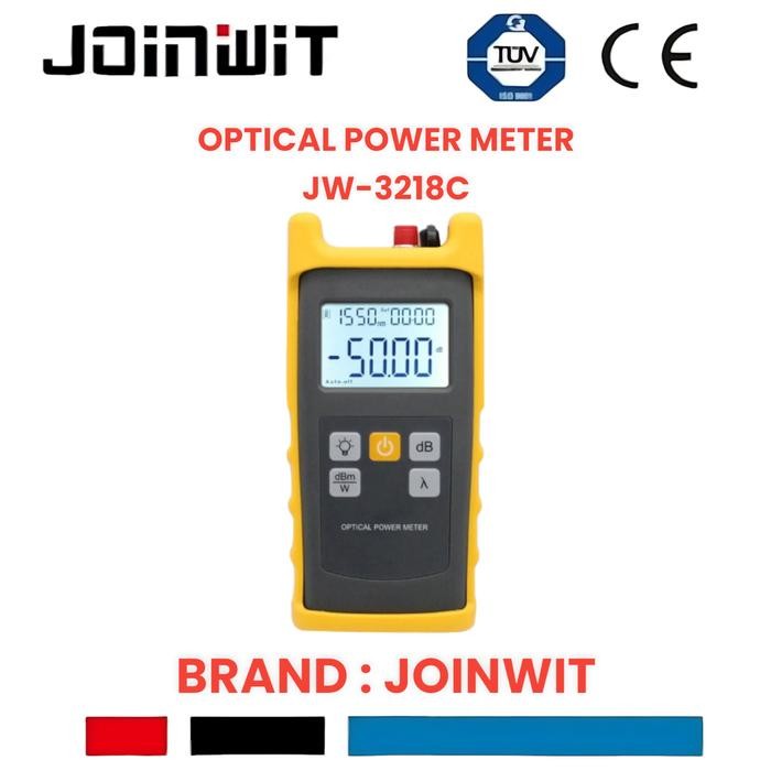 optical power meter joinwit JW3208 OPM fiber optic