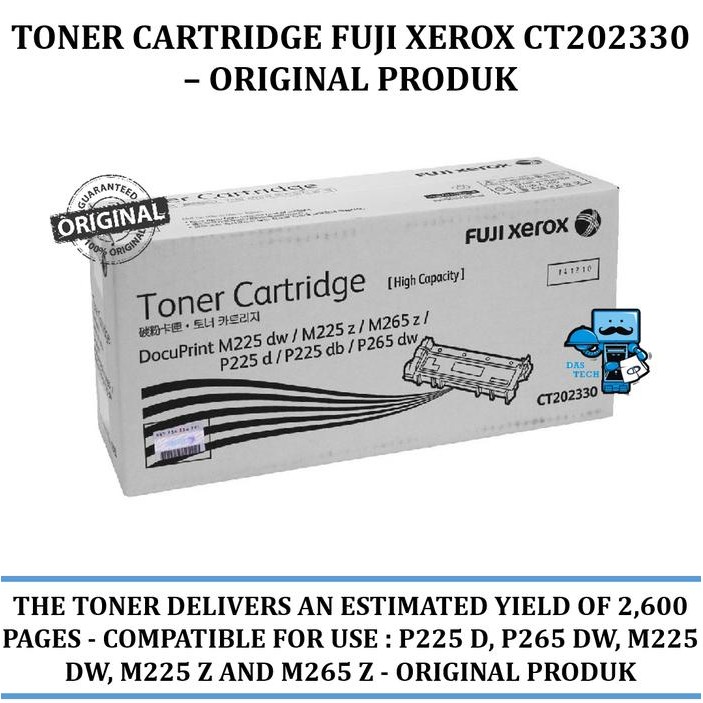 Toner Cartridge Fuji Xerox CT202330