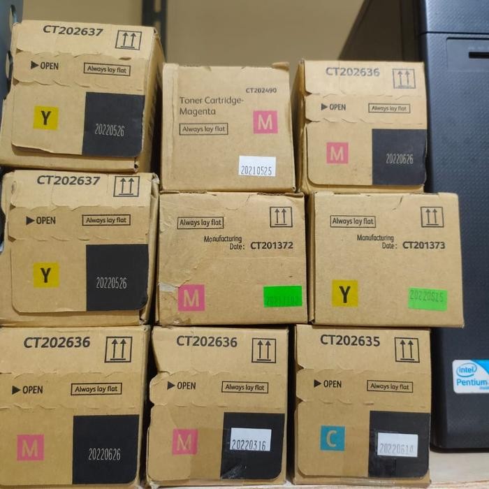 TONER FUJI XEROX APEOSPORT VI C2271 /C3370 MAGENTA (CT202636) ORIGINAL