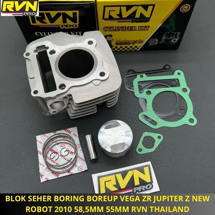 Terbaru Blok Seher Boring Bore Up Vega Zr Vegazr Jupiter Z New Robot 2010 58,5Mm 58 Mm 55Mm 55 Mm
