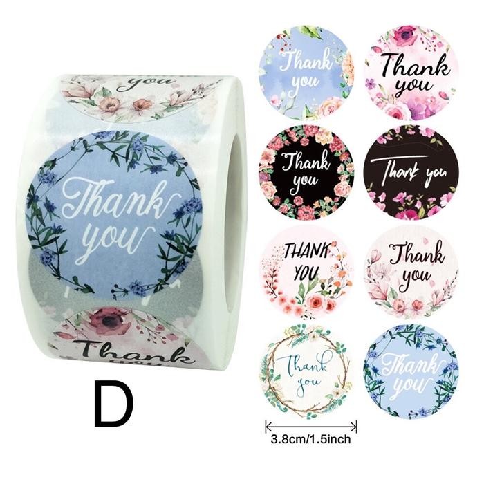 

Sticker Hiasan Kue Thank You Size 3.8cm / Per Roll +/- 500pc
