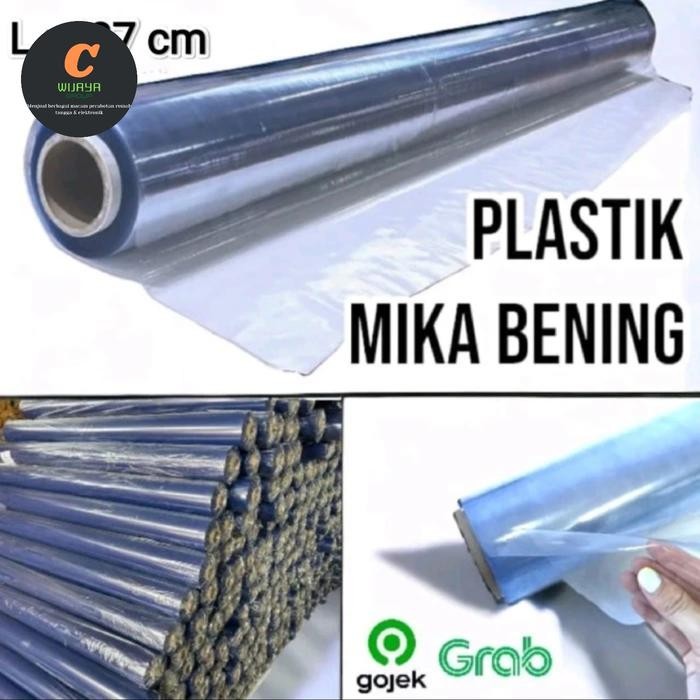 PLASTIK MIKA BENING 1 ROLL TEBAL