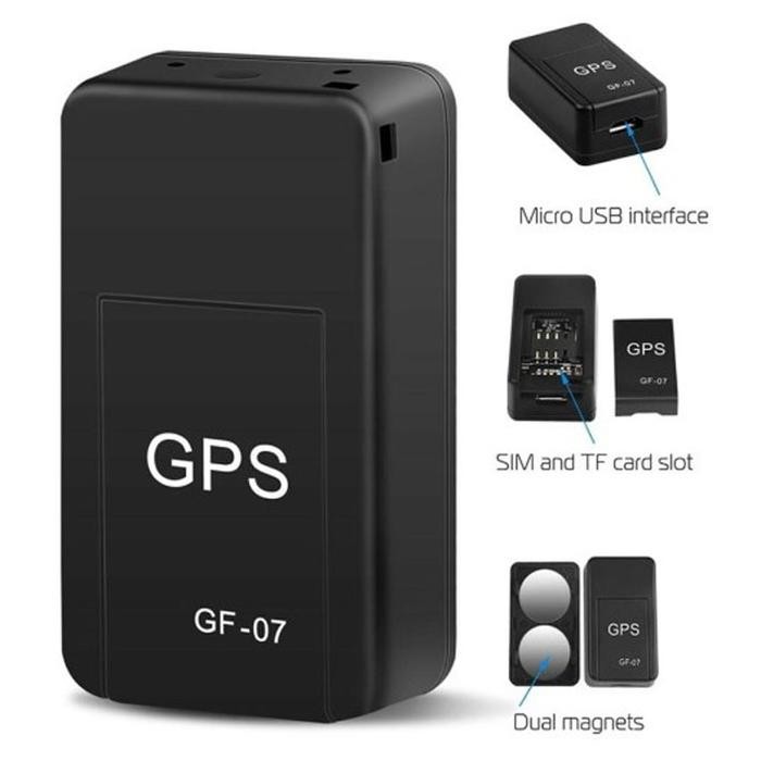 Gf07 Gps Tracker Mobil Motor Mini Recording Voice Alat Sadap Gsm
