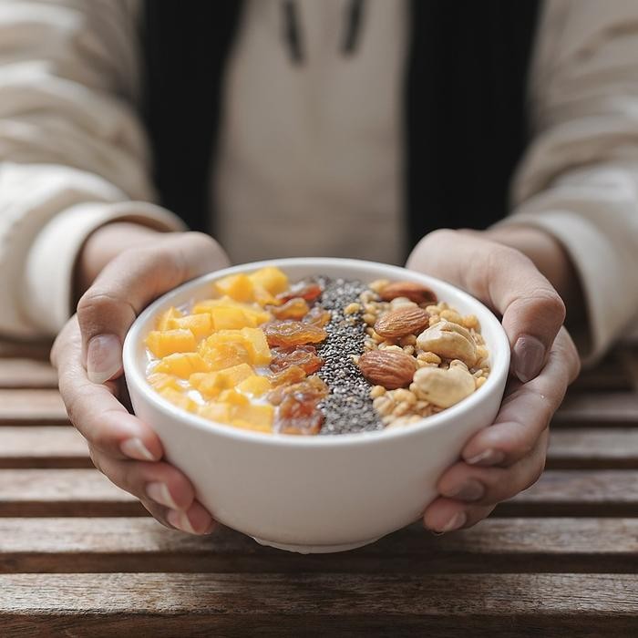 

Grainnola Timur Tengah 500Gr Toples Granola Sereal Oatmeal With Almond Mete