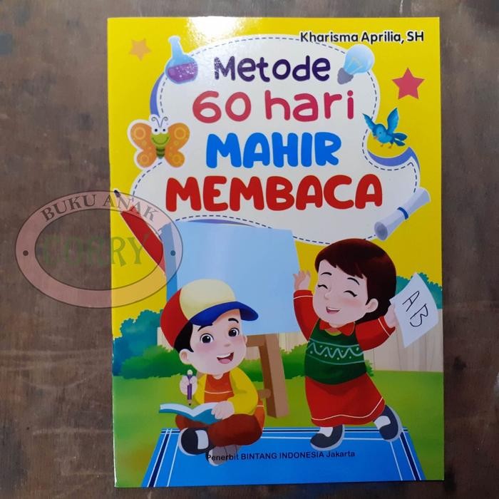 

Buku Anak Belajar Mde 60 Hari Mahir Membaca Huruf Edukasi