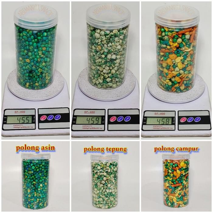 

cemilan kacang - kue kering - kue lebaran kemasan toples 1 liter New