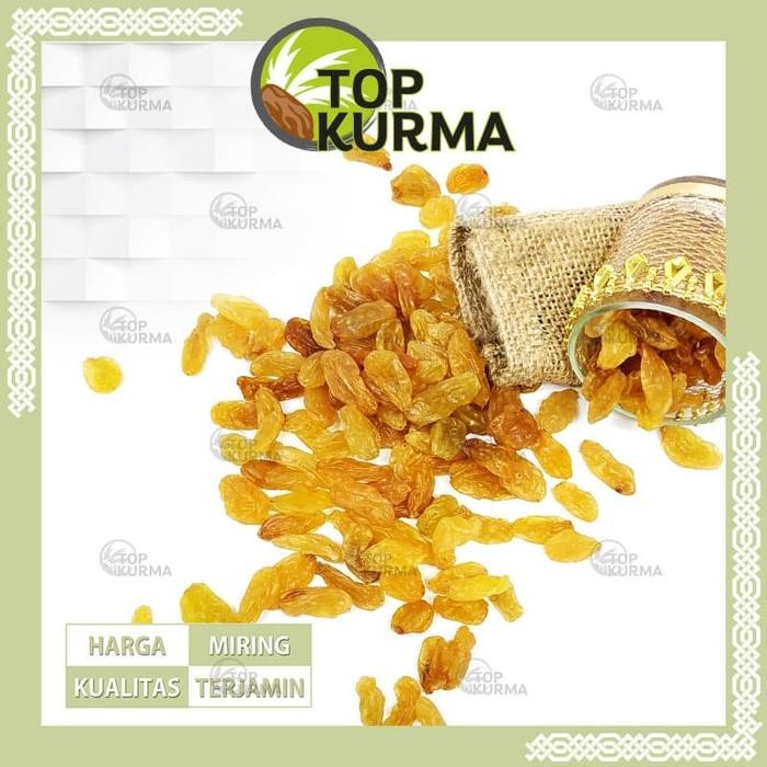 

Kismis Raisin Asam Manis 1kg New