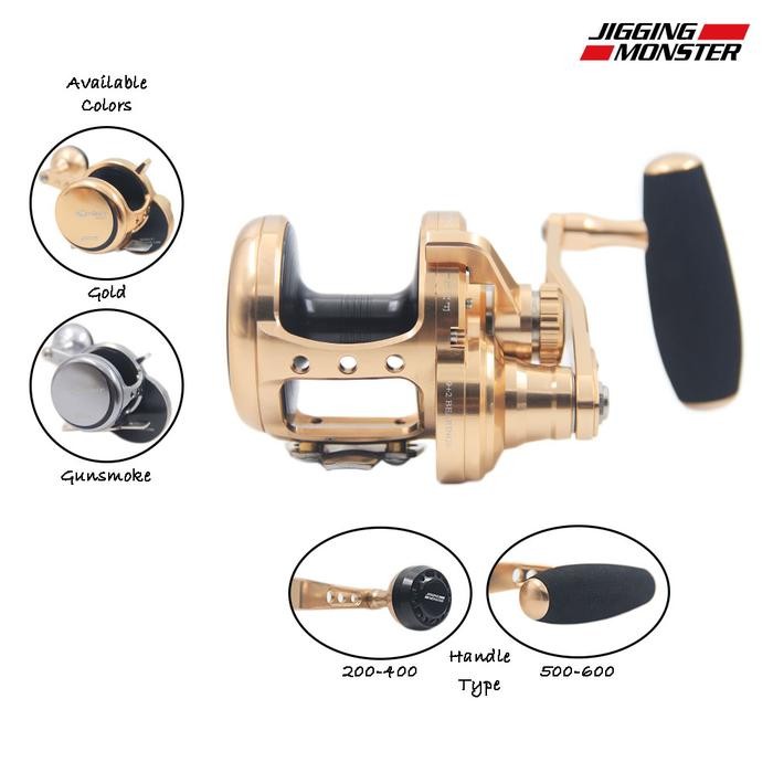 Menarik Jigging Monster Striker Series Overhead Laut Kuat
