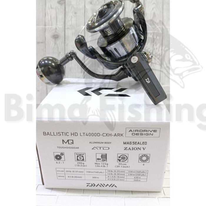 Terbatas Reel Daiwa Ballistic Hd Lt 2025 Pilih Ukuran Garansi Resmi Daiwa