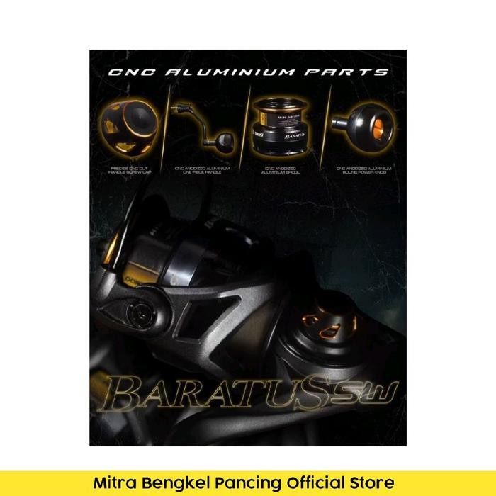 Populer Reel Daido Baratus 1000 - 6000 Salt Water Power Handle Reel Pancing Original