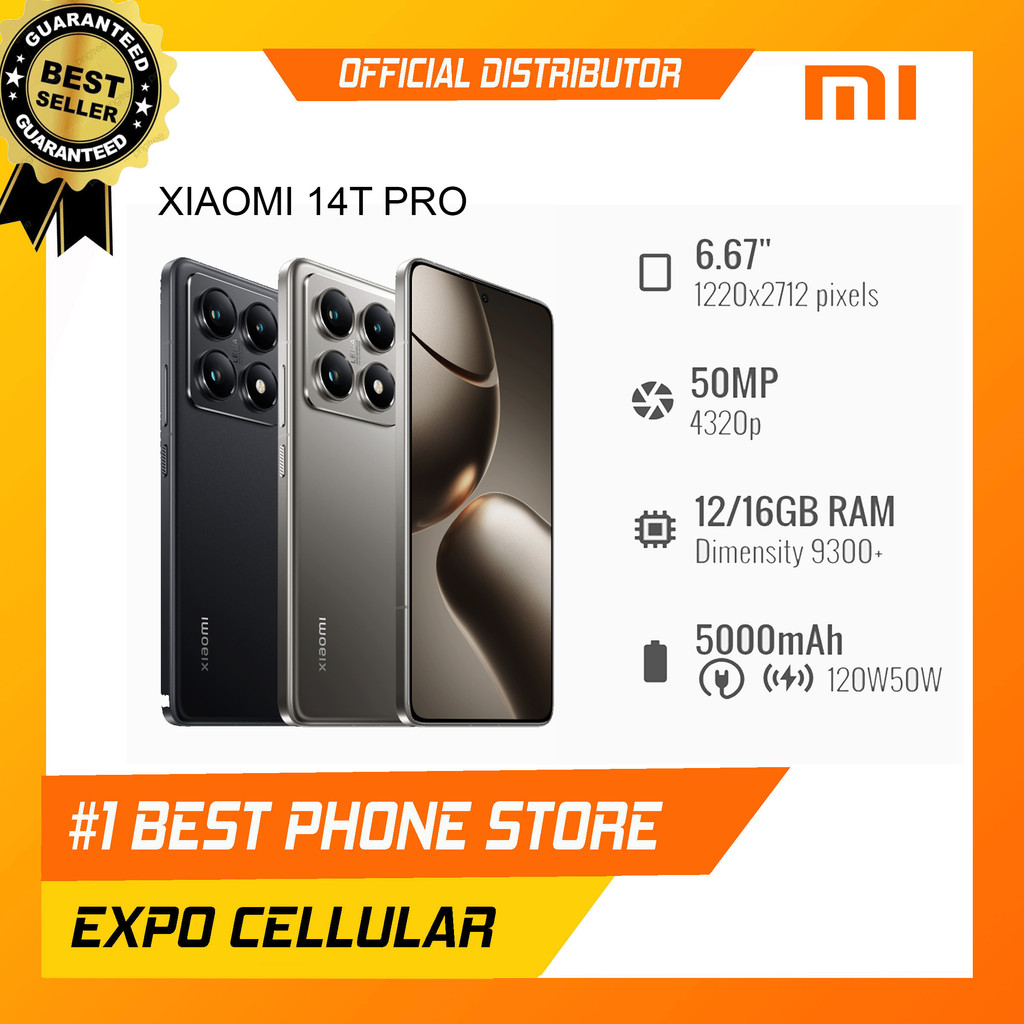 XIAOMI 14T PRO - 12/512 GB - DIMENSITY 9300+ - REPACK