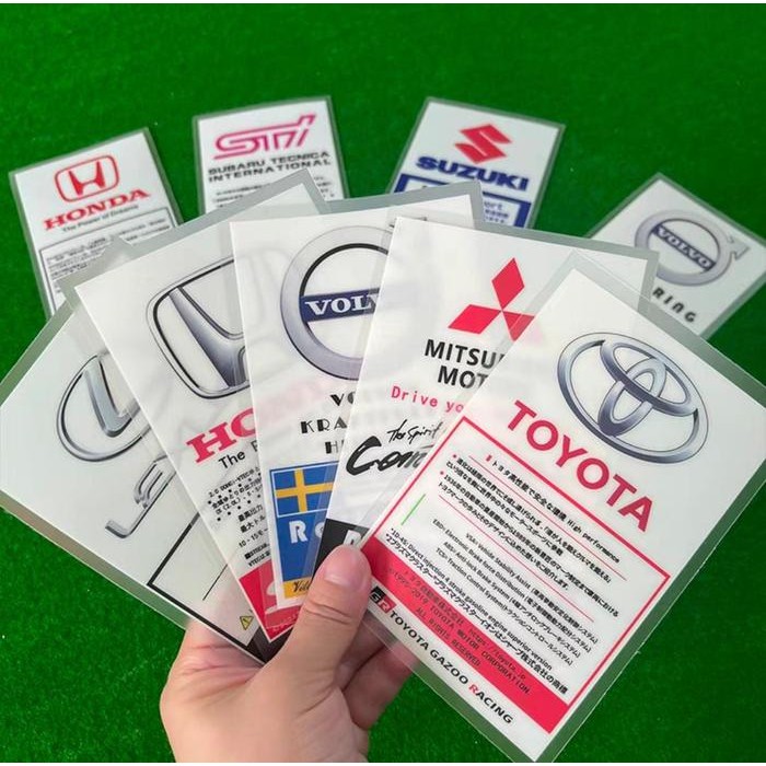 BEST SELLER Stiker Kaca Depan Mobil Statis Anti Air / Stiker Mobil Gaya Retro/PVC