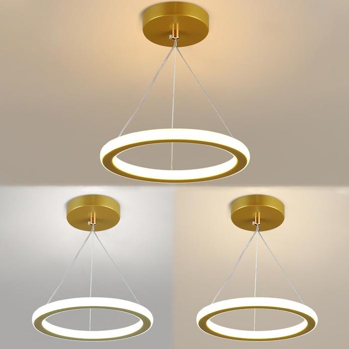 Led Lampu Plafon 3 Warna Lampu Ceiling Light Lampu Hias Rumah