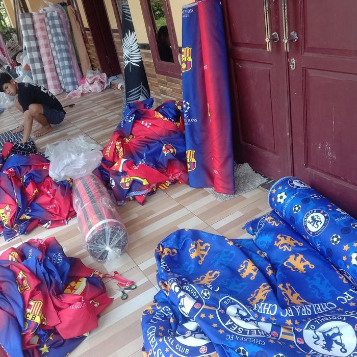 Sprei Motif Clakter & Bola Tercantik Uk 90X200 120X200