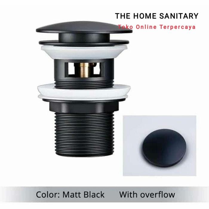 AFUR WASTAFEL STAINLESS BLACK AFUR HITAM MODEL TOTO WASSER