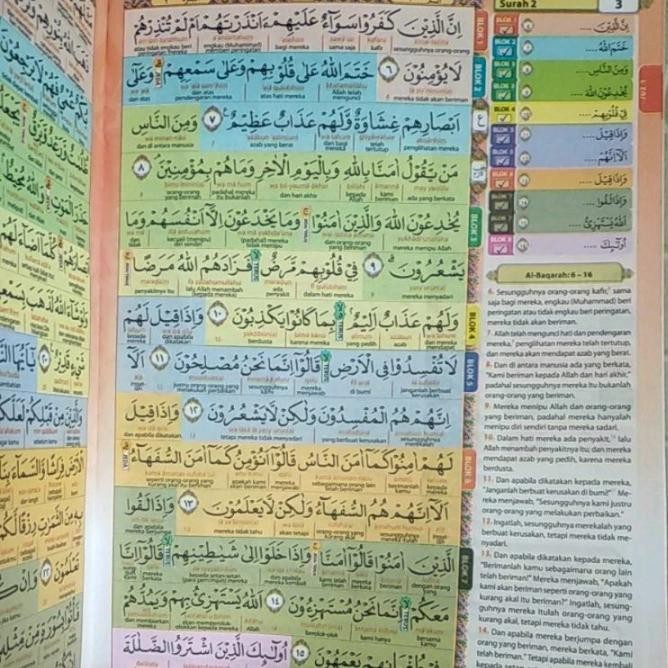 Al Quran Hafalan Hafazan Perjuz Al Qosbah 8 Blok