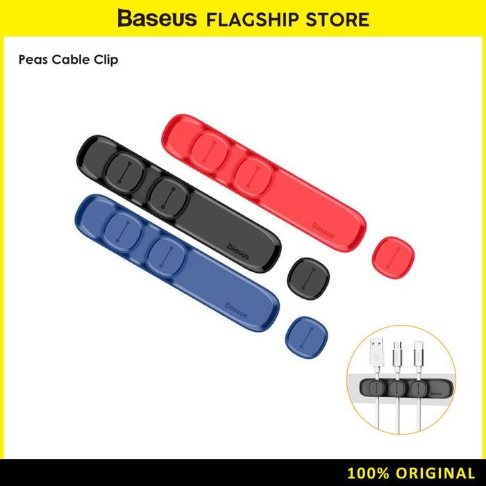 

TERLARIS! Baseus Peas Cable Clip Penjepit Kabel