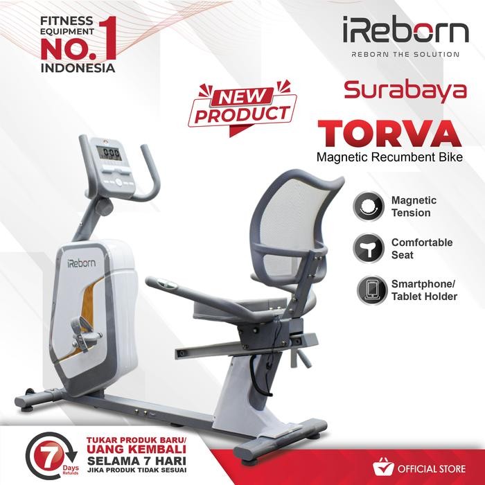 Sepeda Statis Kardio Ireborn Torva Recumbent Bike