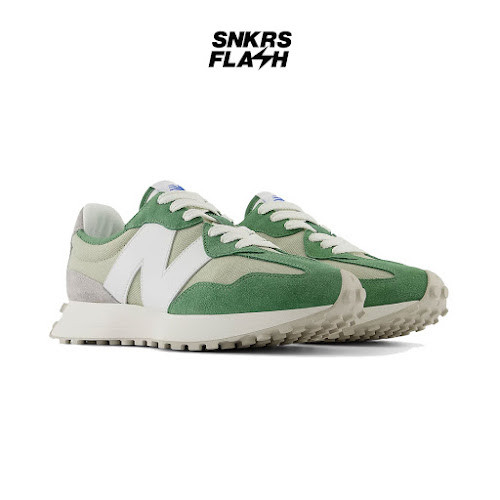 NEW BALANCE 327 Olive Sepatu Sneakers Unisex - U327CE - Size 42