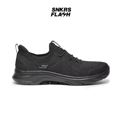 SKECHERS Go Walk 7 Triple Black Sepatu Casual Wanita