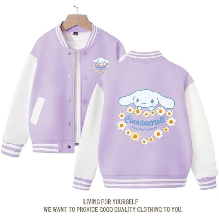 Cinnamoroll Sanr Cute Cartoon Kawaii Anime Woman Jacket Spring