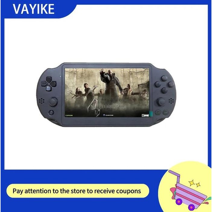 New Version Thin PS2 Handheld Game Console DIY GAME BOY Double