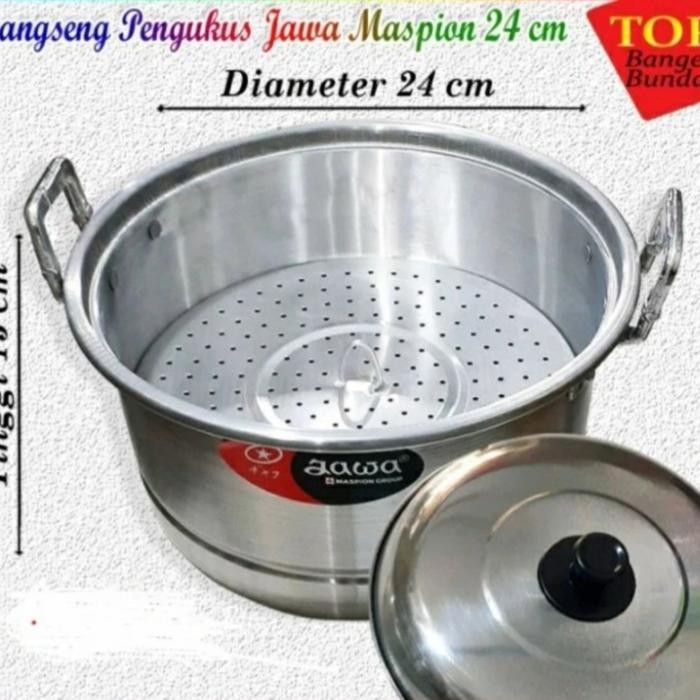 PREMIUM Panci dandang kukusan langseng jawa maspion 24cm
