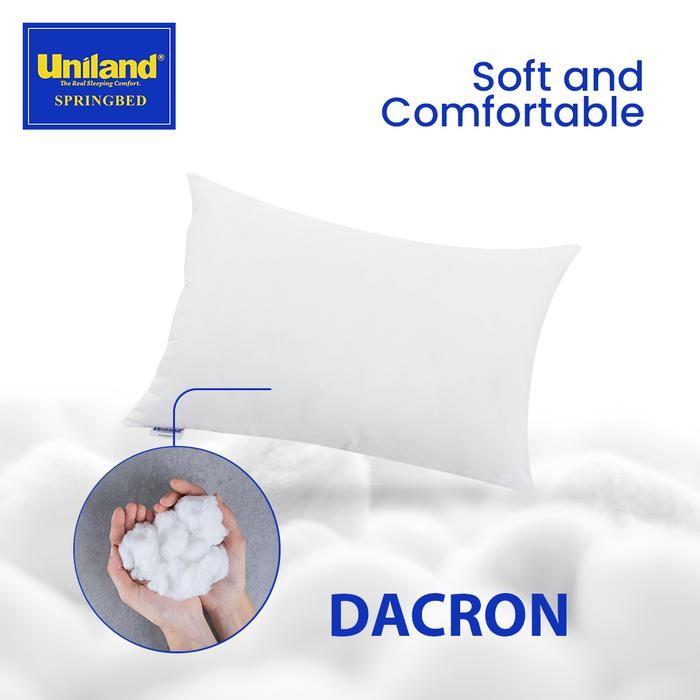 Bundling Uniland Bantal Dacron Silicon + Guling Dacron Silicon