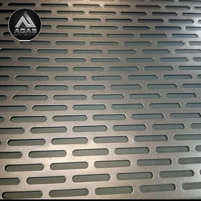 Plat Lubang Besi Perforated Kapsul 5x30mm