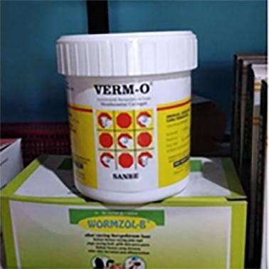 fifi VERM O KEMASAN 12 BOLUS OBAT CACING HEWAN