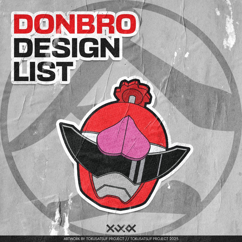 

Avataro Sentai Donbrothers Series Sticker Stiker
